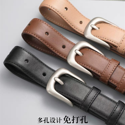 皮带真皮时尚装饰黑色