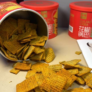 兆辉大米锅巴212g罐装 怀旧小吃 花椒锅巴藤椒味孜然味休闲零食老式