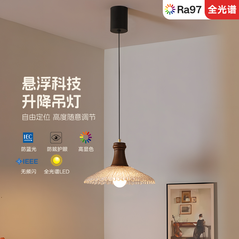 可调节可升降单头简约吊顶