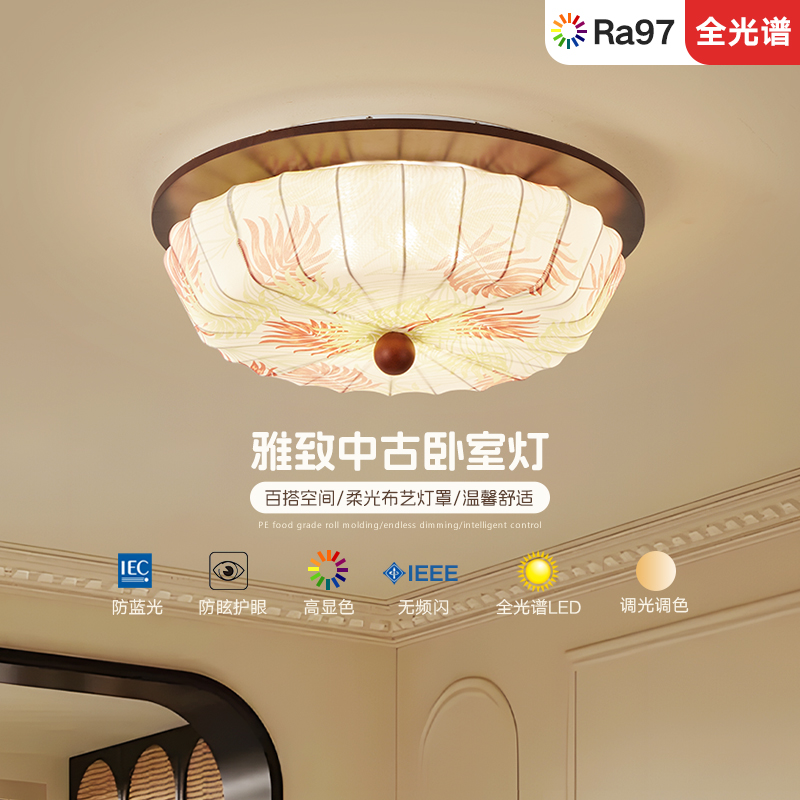 索燕吸顶灯卧室灯护眼
