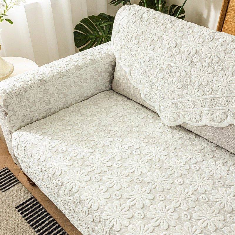 蕾丝沙发巾背靠沙发垫四季通用靠背盖巾靠背巾扶手巾沙发盖布罩套