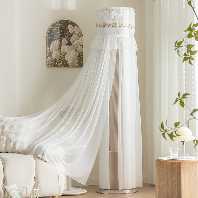 新款立式空调防尘罩格力空调罩美的圆柱形客厅防尘柜机空调罩套