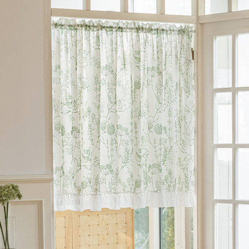 美人胚子花间私语蕾丝遮挡帘1