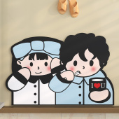 卡通浴室门口地垫吸水速干硅藻泥软垫可裁剪垫子厕所防滑耐脏脚垫