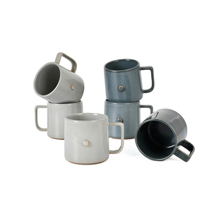 日式400ml陶瓷咖啡杯情侣杯拿铁拉花浓缩杯家用水杯个人特色杯