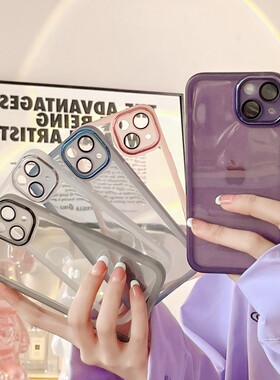 自带镜头膜适用OPPOReno9手机壳reno8/7/6pro保护套5k新款3/4男女findx6软壳a55s/a72/a56简约r17防摔r15全包