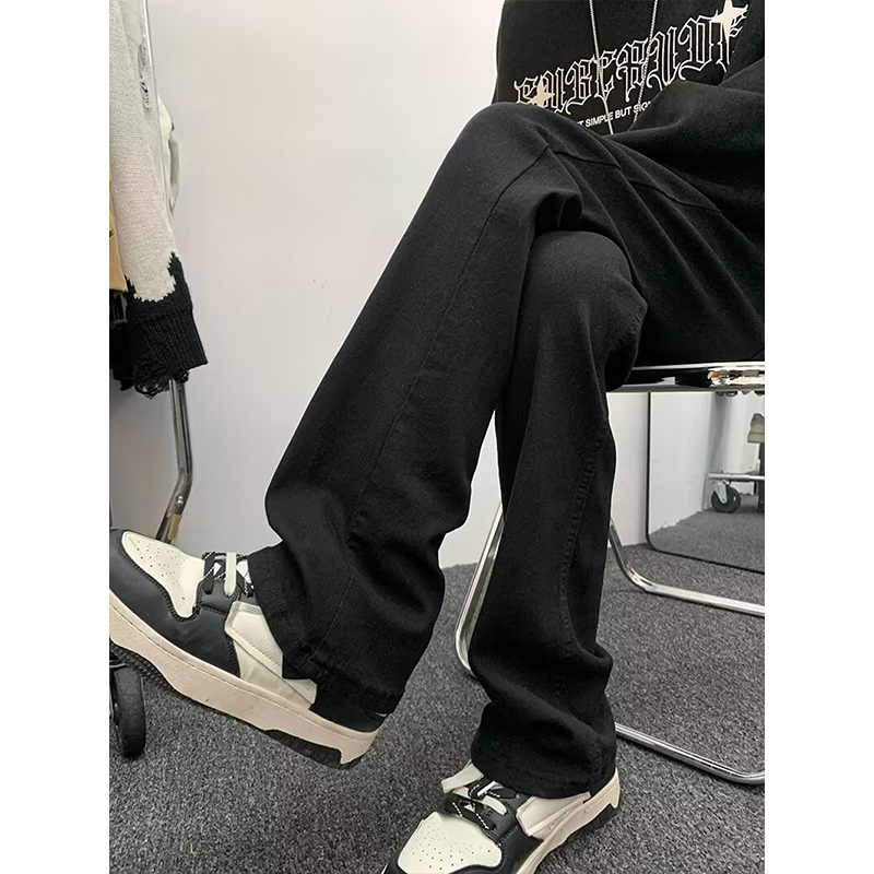 潮流宽松百搭休闲牛仔裤