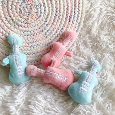 宠物狗狗发声玩具bb叫小吉他约克夏马尔济斯吉娃娃幼犬小体狗茶杯