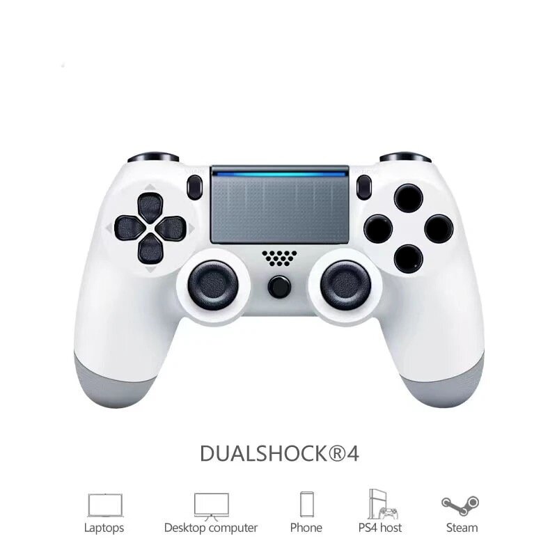 新款进口适用于ps4pro游戏手柄pc电脑steam无线蓝牙ios手机控制器