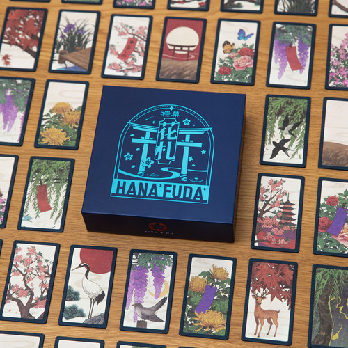 樱幕精装花札游戏卡牌进口原料