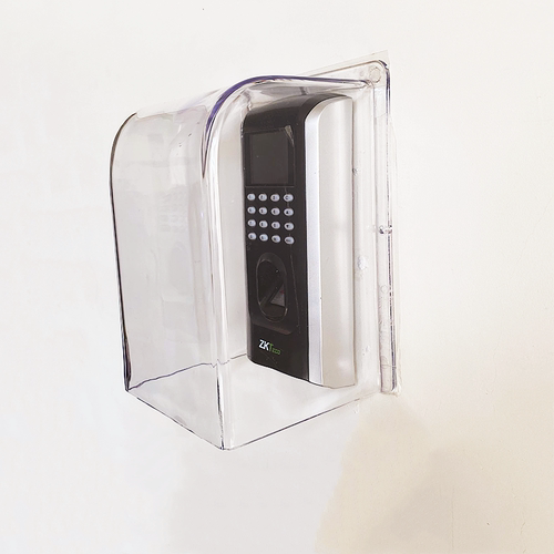 可视门铃防雨罩黑色人脸机f18