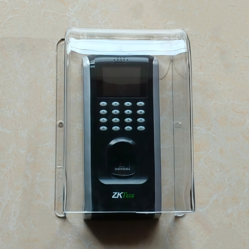 门禁机防雨罩门铃防水罩适用中控F7指纹门禁考勤机指纹锁遮阳防晒