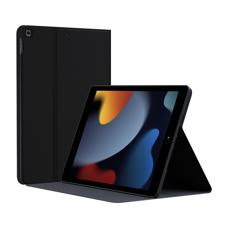 适用苹果2021新款ipad9保护套ipad10.2寸壳平板电脑蓝牙键盘套皮套全包外套外壳第九代9版硅胶一体带笔槽支架