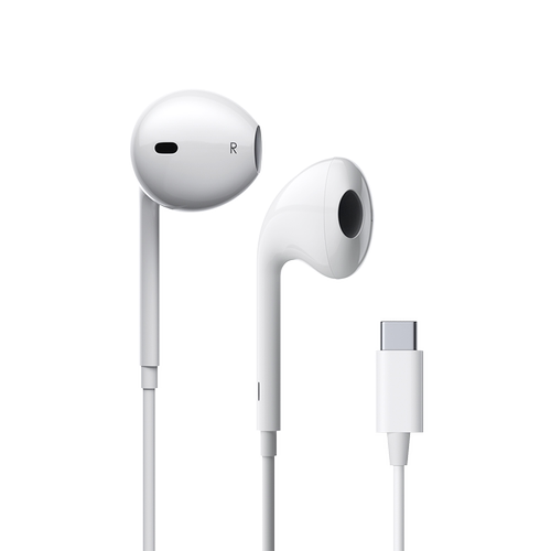 适用苹果17pro有线耳机typec接口3.5mm线控iphone16promax圆15max