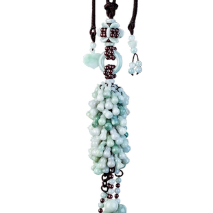 2026高档吊坠保平安创意葫芦挂件男女后视镜挂饰翡汽车新翠玉车内