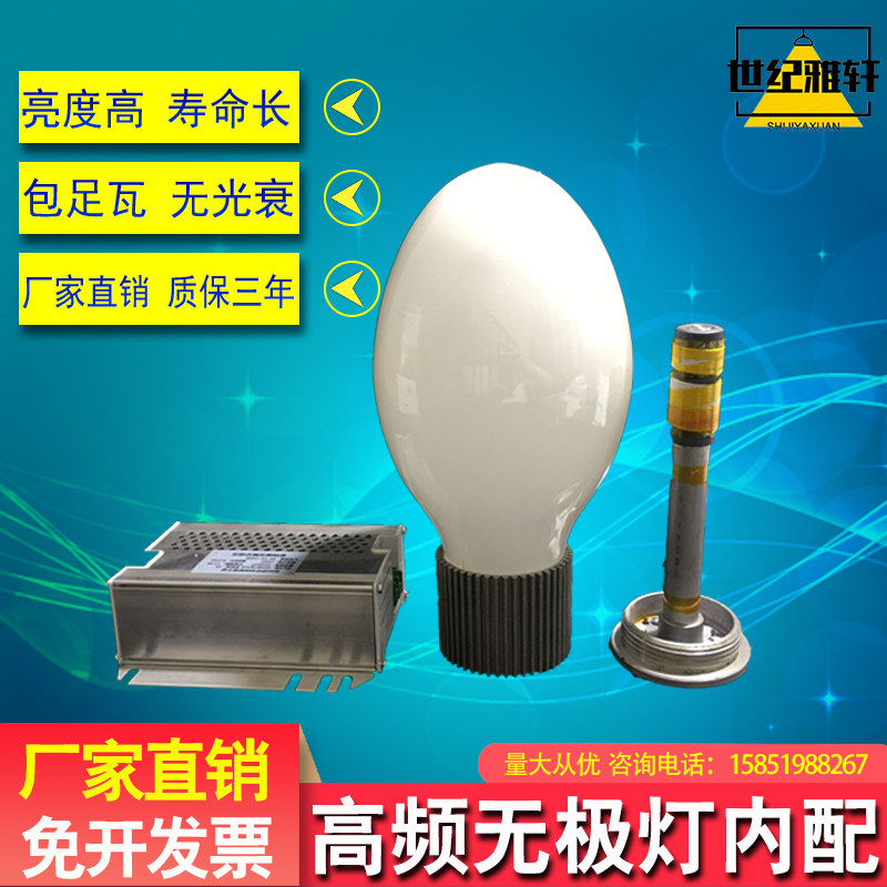无极灯镇流器高频灯管灯泡电源100W120W150W无频闪户外照明配件