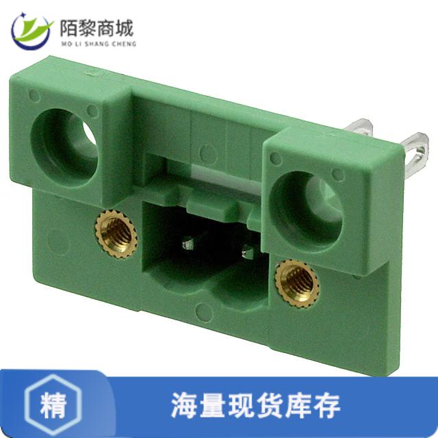全新原装0710170正品/TERM BLK HEADER 2POS GREEN