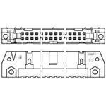 CONN 7正品 HDR HSG 2.54MM 全新原装 60POS 102142