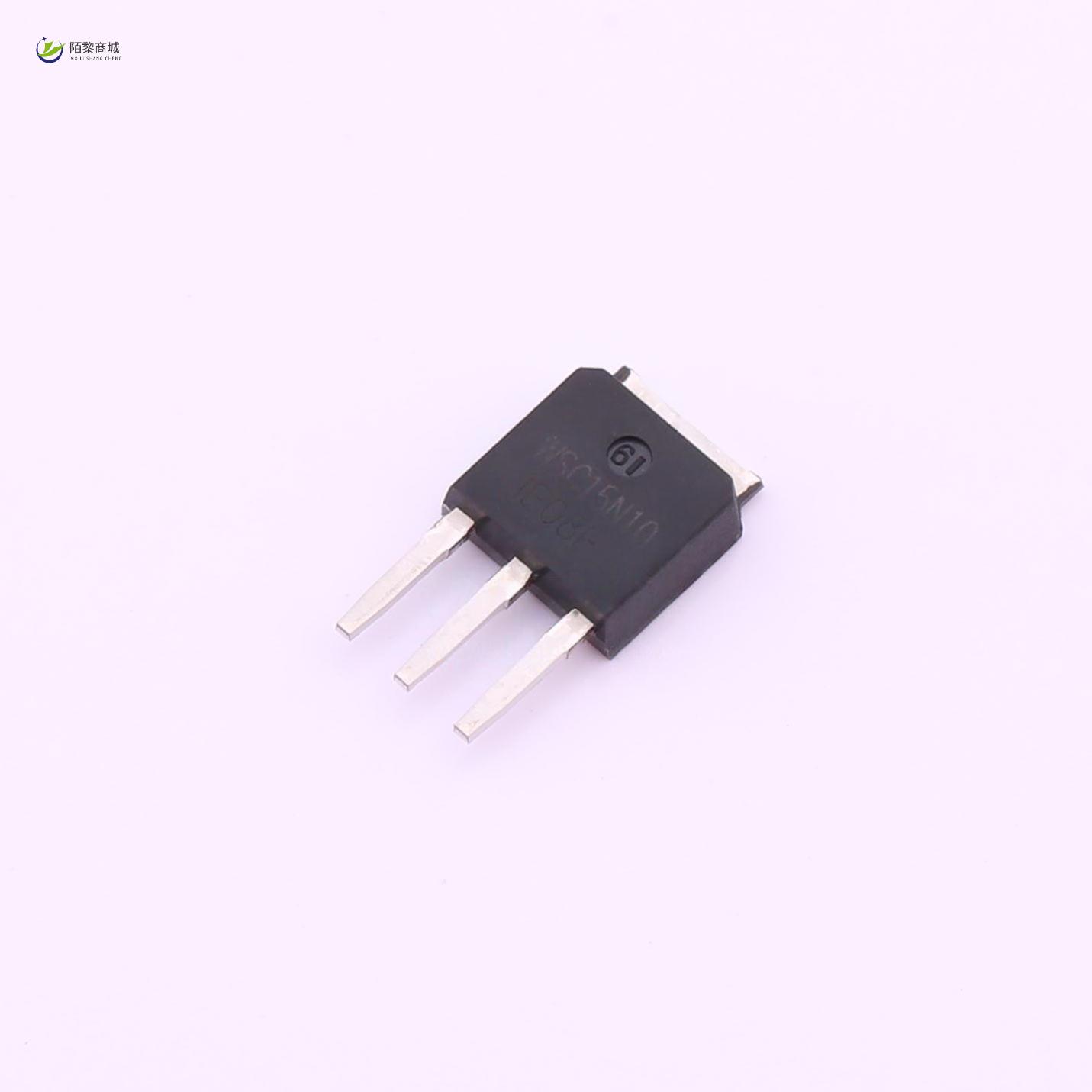 全新原装WSC15N10正品/N沟道 漏源电压(Vdss)：