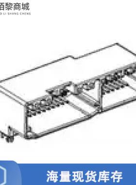 全新原装9-1438789-2正品/CONN HEADER R/A 38POS