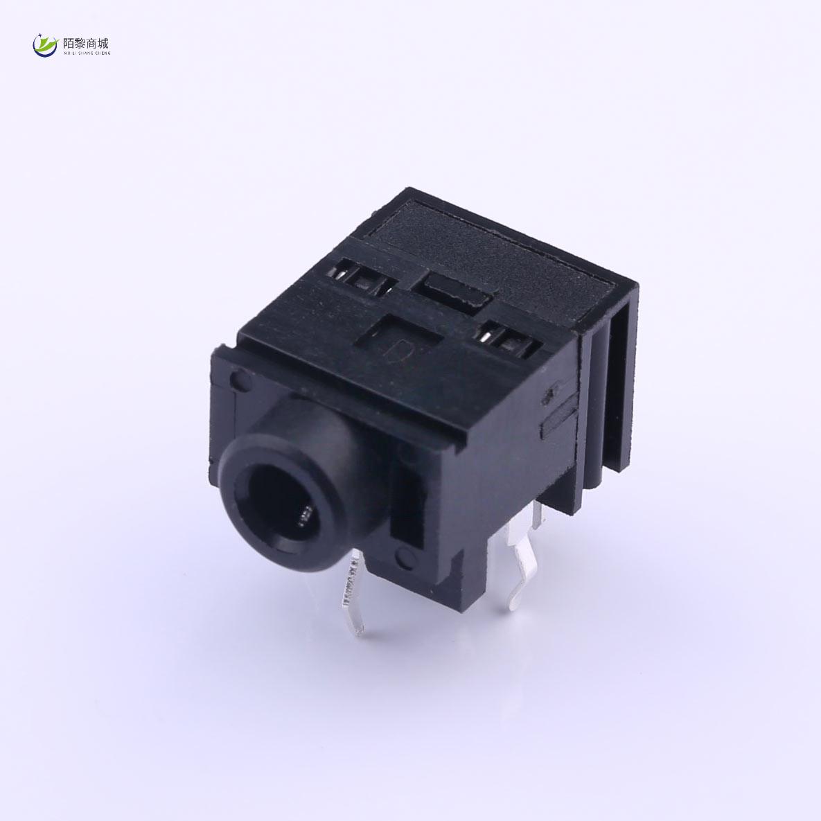 全新原装PJ-317A-B正品/3.5mm耳机座 黑色带单组卧式 8P