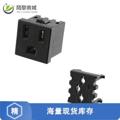 全新原装208697-2正品/PWR ENT RCPT NEMA5-15 PANEL IDC