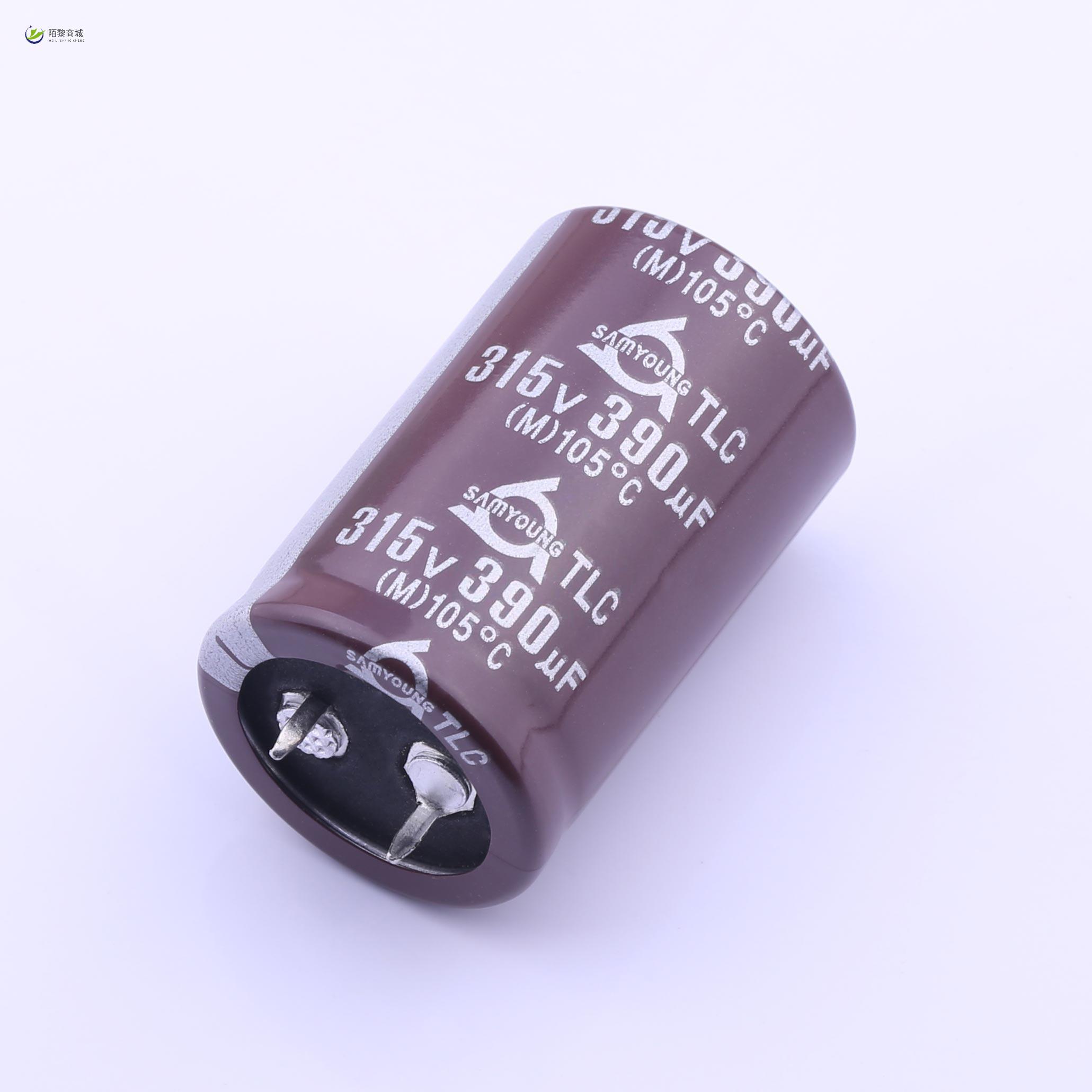 全新原装TLC315VS390M25.4*40_VS正品/390uF ±20% 315V