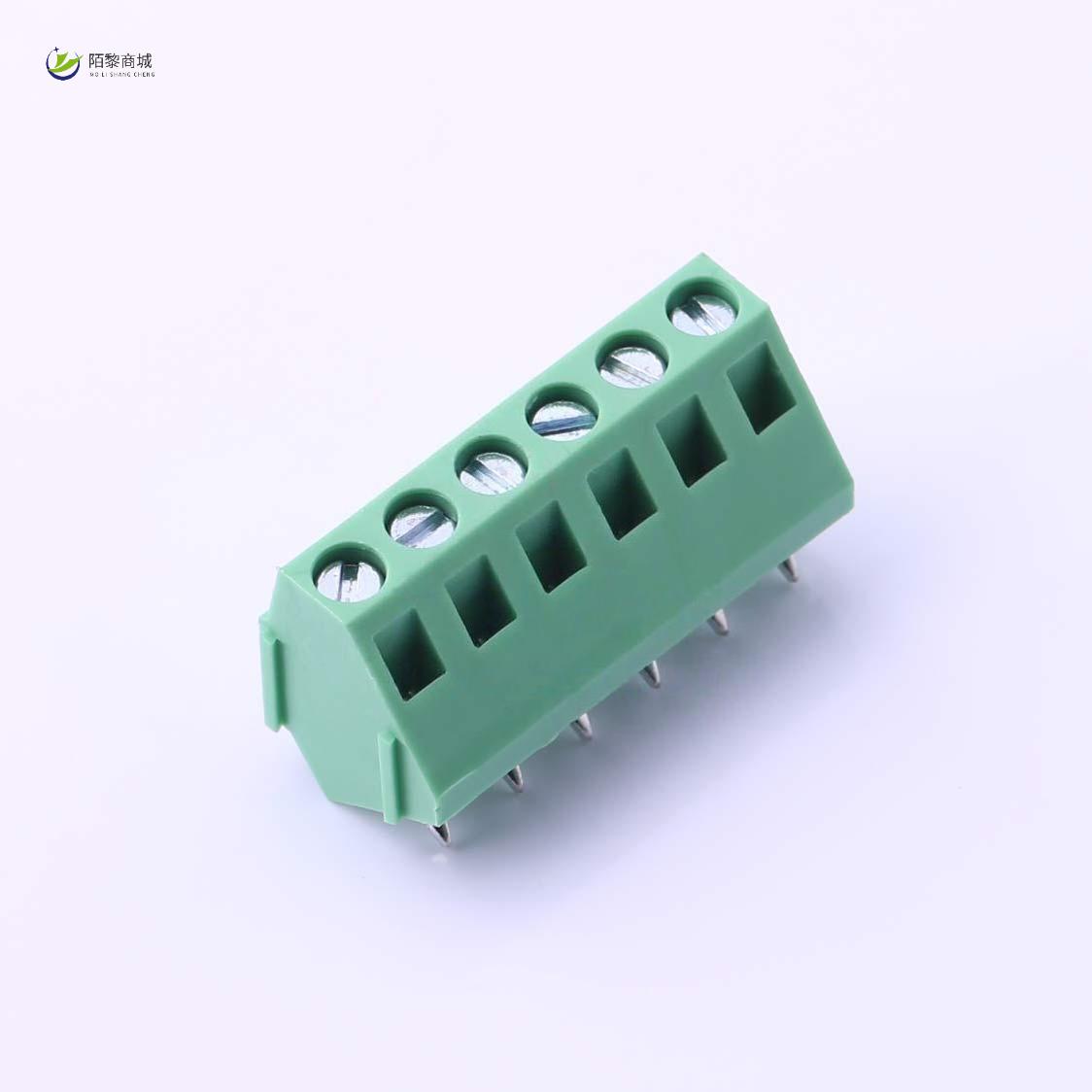 全新原装DB103-5.0-6P-GN-S正品/5mm 排数:1 每排P数