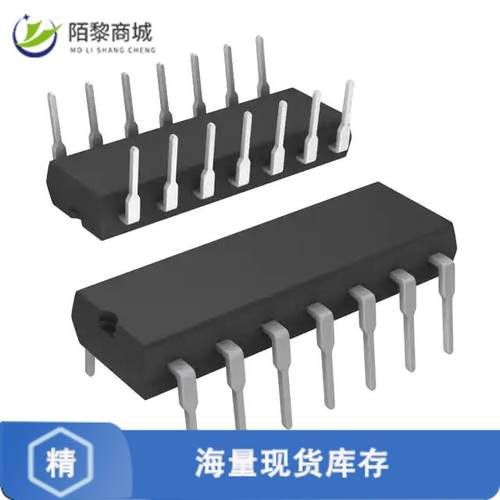 全新原装MC74HC125AN正品/IC BUFFER TRI-ST QD N-INV