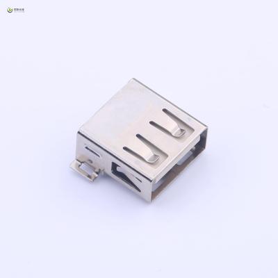全新原装USB-U258-BWDT正品/USB 2.0 AF全贴180度带定位柱