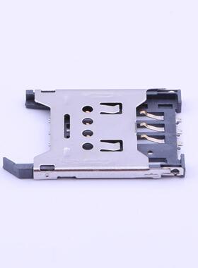 全新原装SIM-106正品/翻盖式 MiniSIM卡 卡座 铁壳