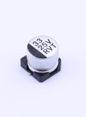 全新原装RVT1E330M0605正品/33uF ±20% 25V