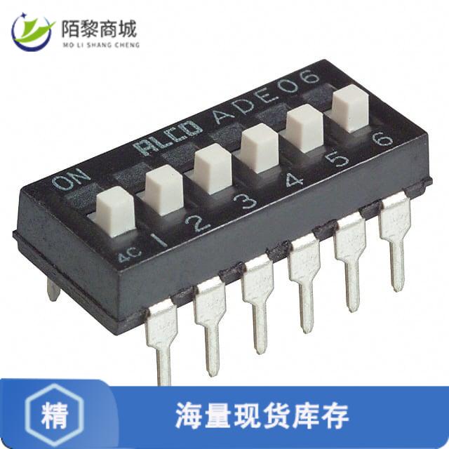 全新原装1825057-5正品/SWITCH SLIDE DIP SPST 100MA 24V