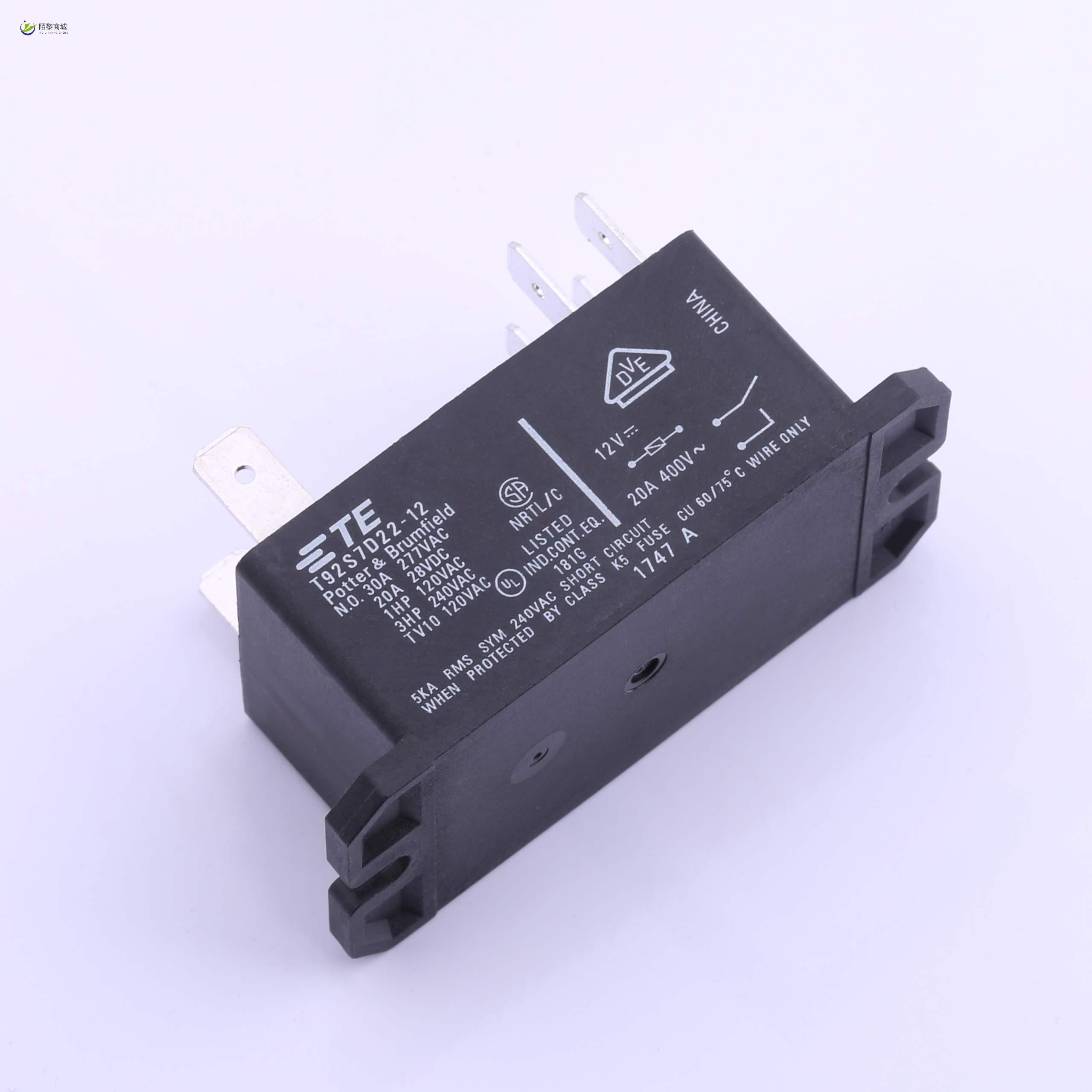 全新原装1-1393212-4正品/T92S7D22-12