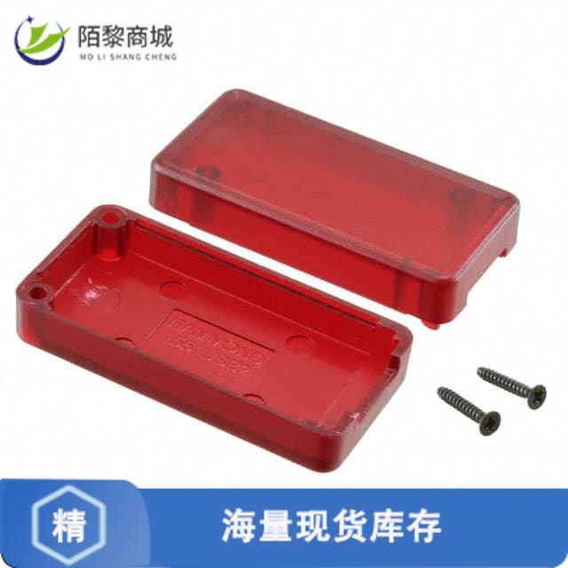 全新原装1551USB2TRD正品/BOX ABS TRN RED 1.969