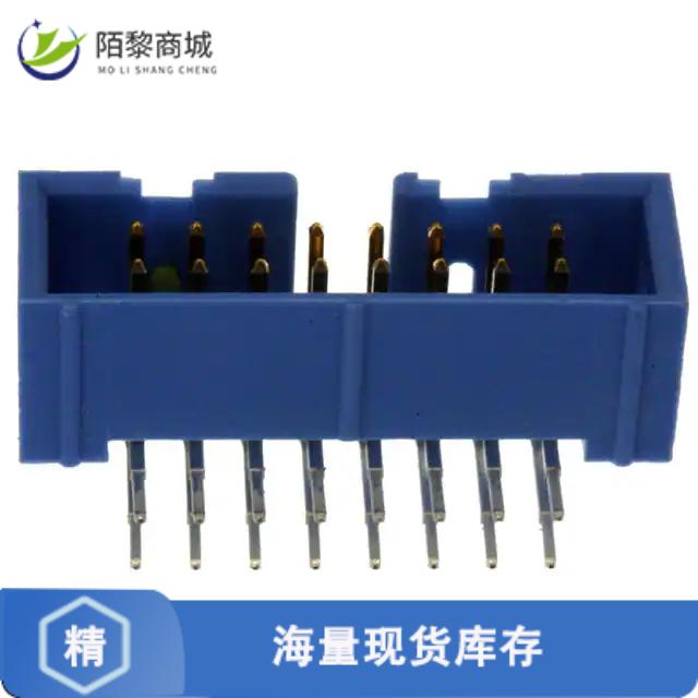 全新原装2-1761605-6正品/CONN HEADER R/A 16POS 2.54MM