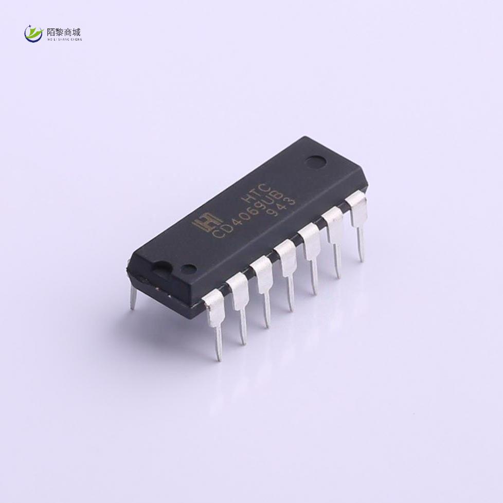 全新原装CD4069UBN正品/CMOS 十六进制反相器 3~18V DIP16