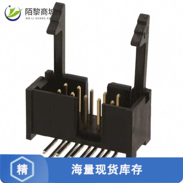 全新原装104130-1正品/CONN HEADER R/A 10POS 2.54MM
