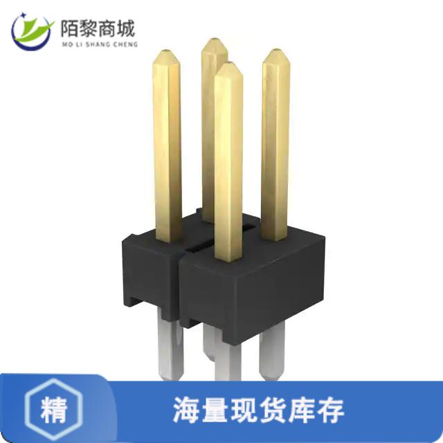 全新原装5-146257-2正品/CONN HEADER VERT 4POS 2.54MM