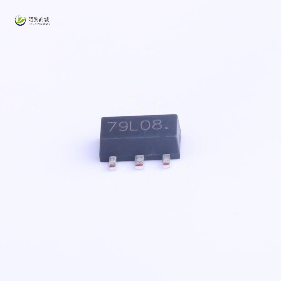 全新原装79L08正品/线性稳压器(LDO)  45dB@(120Hz) 15