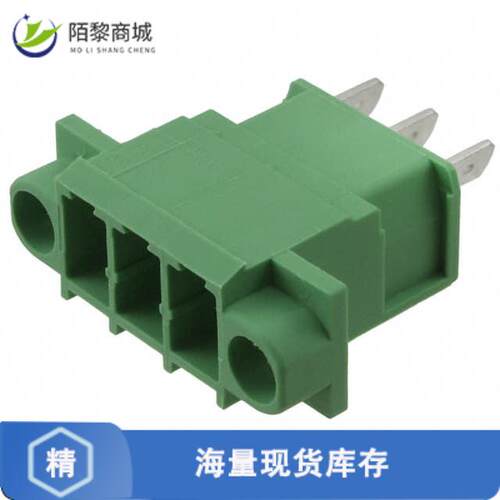 原装正品1861167全新TERM BLK HEADER 3POS GREEN