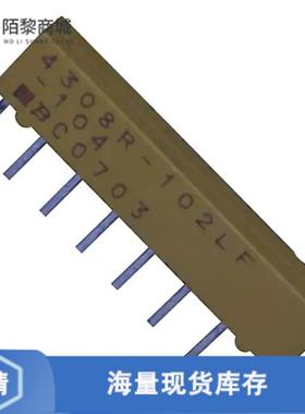 全新原装4308R-101-222LF正品/RES ARRAY 7 RES 2.2K O