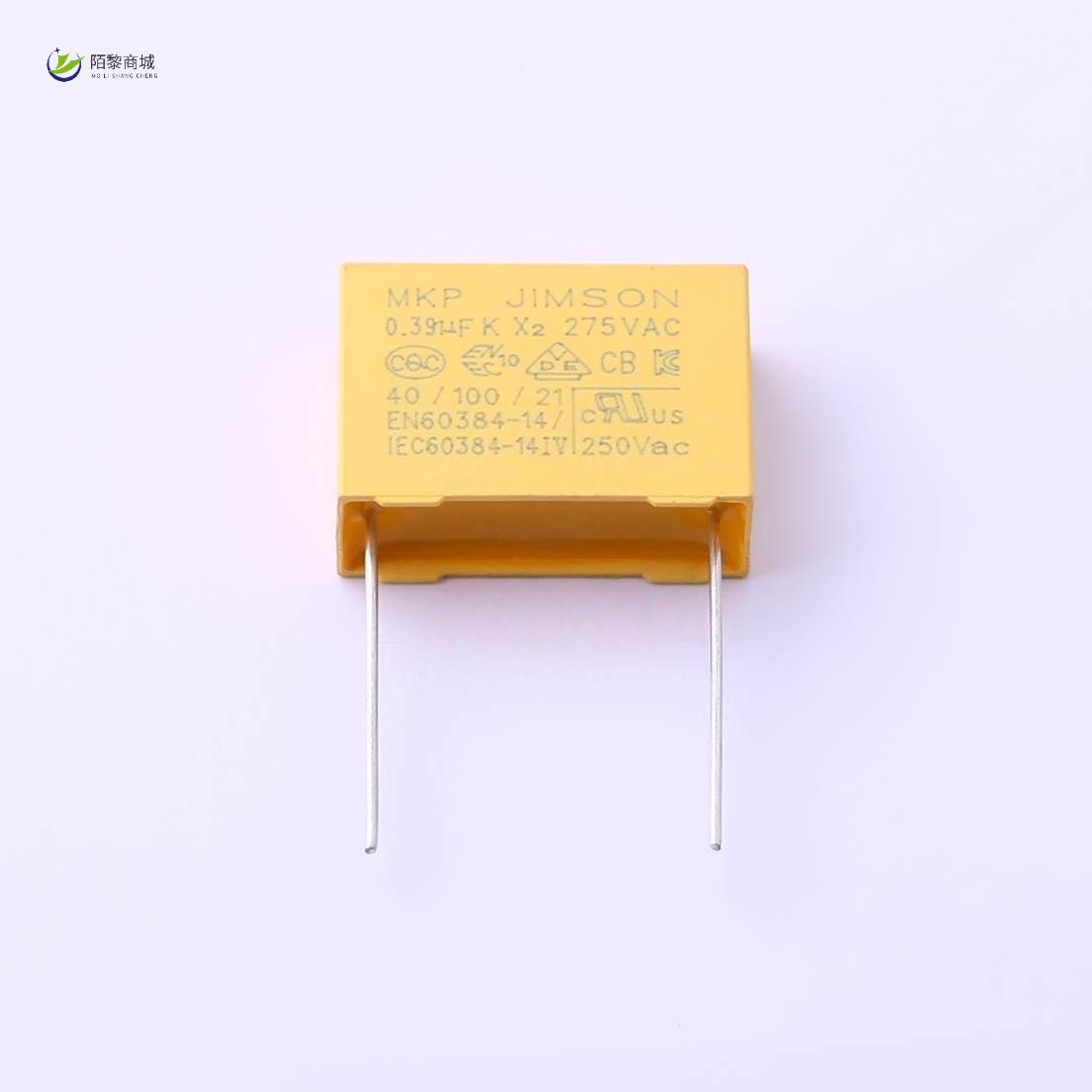 全新原装MKP394K275A01正品/等级:X2 390nF ±10% 275VAC