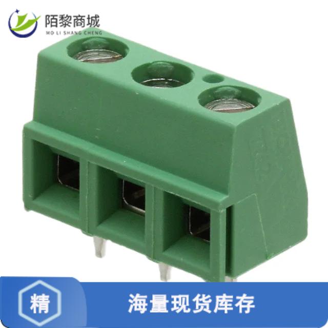 全新原装282837-3正品/TERM BLK 3P SIDE ENT 5.08MM PCB