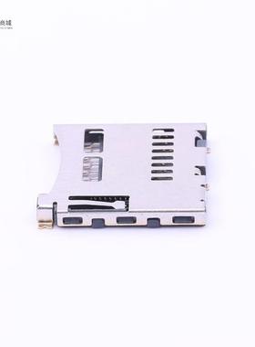 XKTF-001A原装正品拔插式 SD卡(TF卡) 卡座 W15.2xD14.