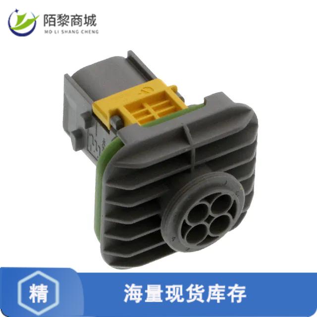 全新原装2-1703808-1正品/CONN PLUG HSG 4POS 6.00MM