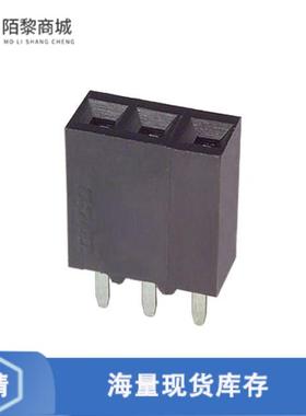 全新原装5-534237-1正品/CONN RCPT 3POS 0.1 GOLD PCB