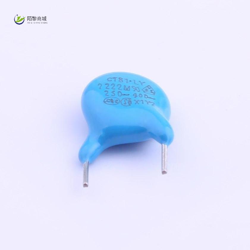 全新原装CT81-250VAC-09d-2E4-222M-YB正品/2.2nF ±20%
