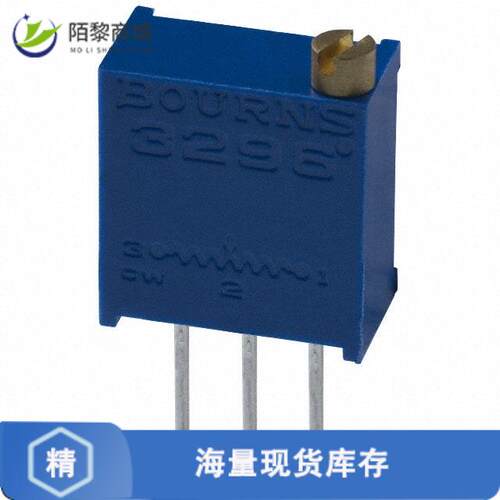原装正品3296W-1-101LF全新TRIMMER 100 OHM 0.5W PC P