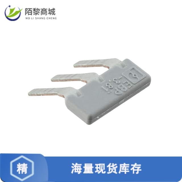 全新原装1733505正品/JUMPER TERM BLK 3POS FLAT PIN